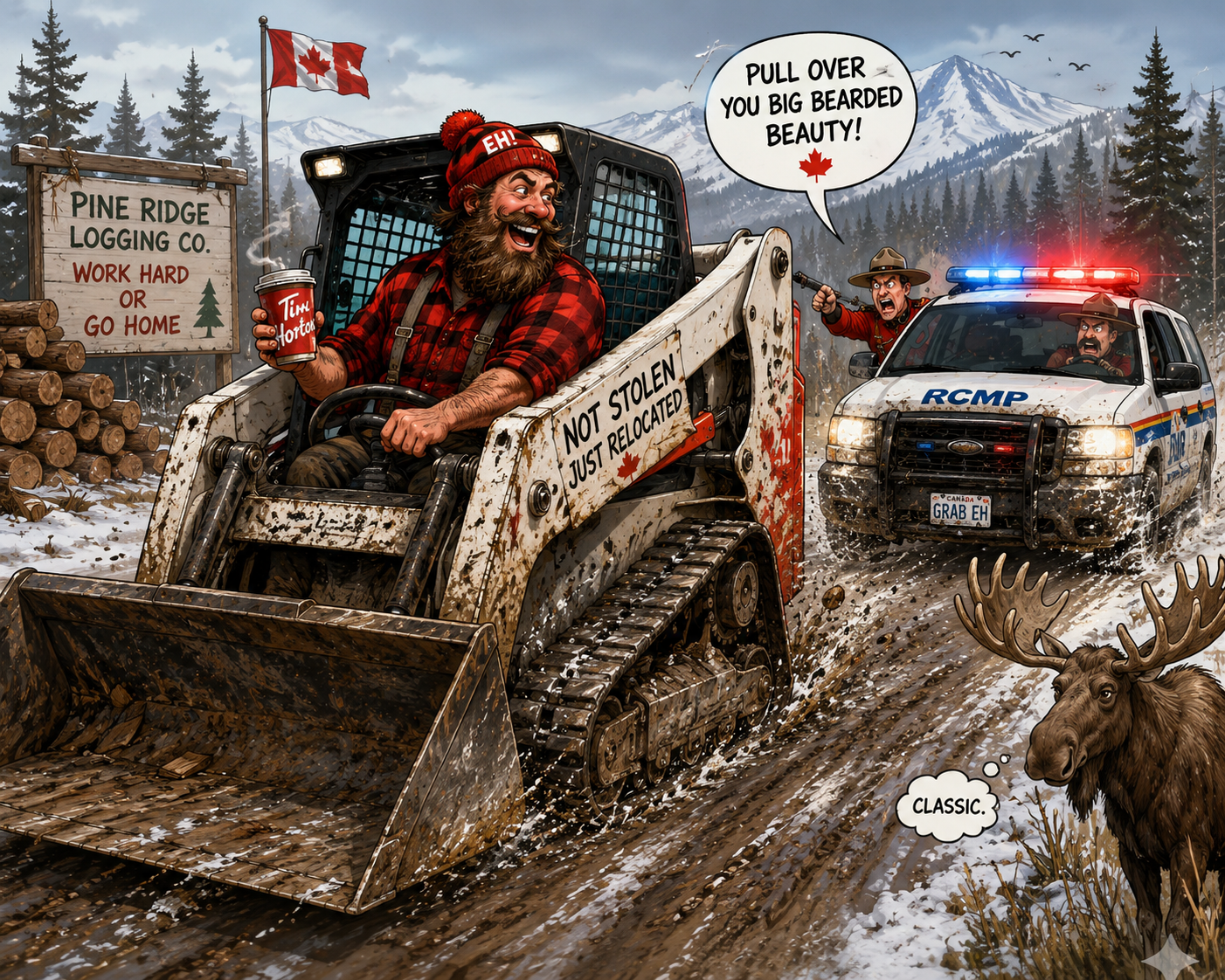 🧨 Today in “This Can’t Be Real — But It Is” — Canada Edition