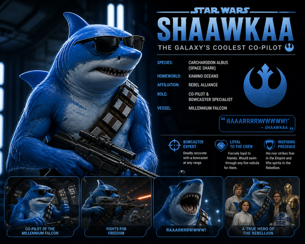 🌌 May the 4th — The Legend of Spike (Origins) 🦈