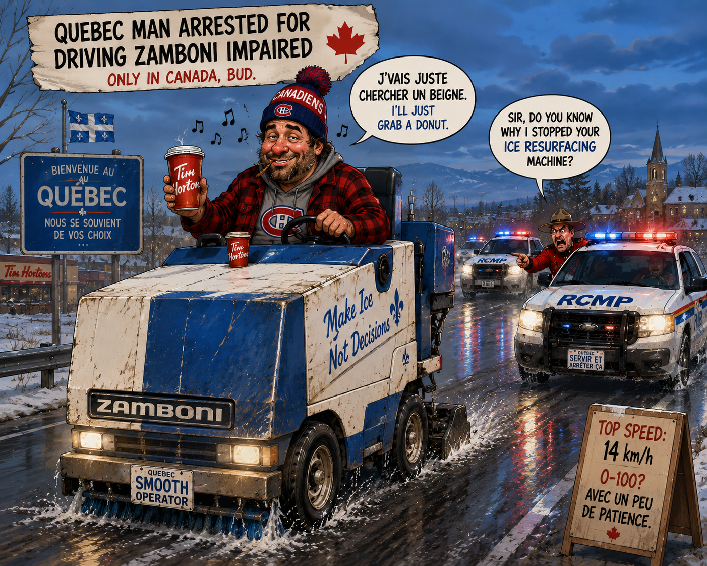 🧨 Today in “This Can’t Be Real — But It Is” — Canada Edition
