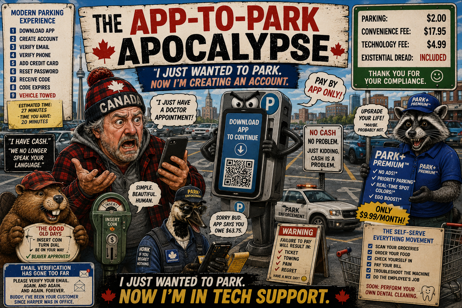 🧨 Today in “This Can’t Be Real — But It Is” — Canada Edition